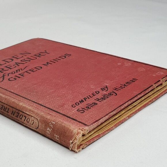 The Golden Treasury from Gifted Minds Quotations Saying Excerpts 1909 1st Ed - Picture 2 of 12